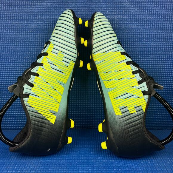 🔴 Nike Mercurial Vortex 3 Women`s Size 8.5 Blue Black Soccer Cleats 844245-400 - Picture 5 of 8